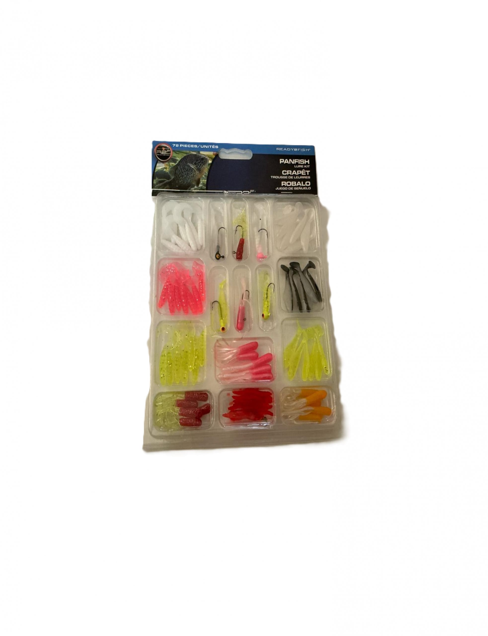 pan fishing lure soft bait jig kit set