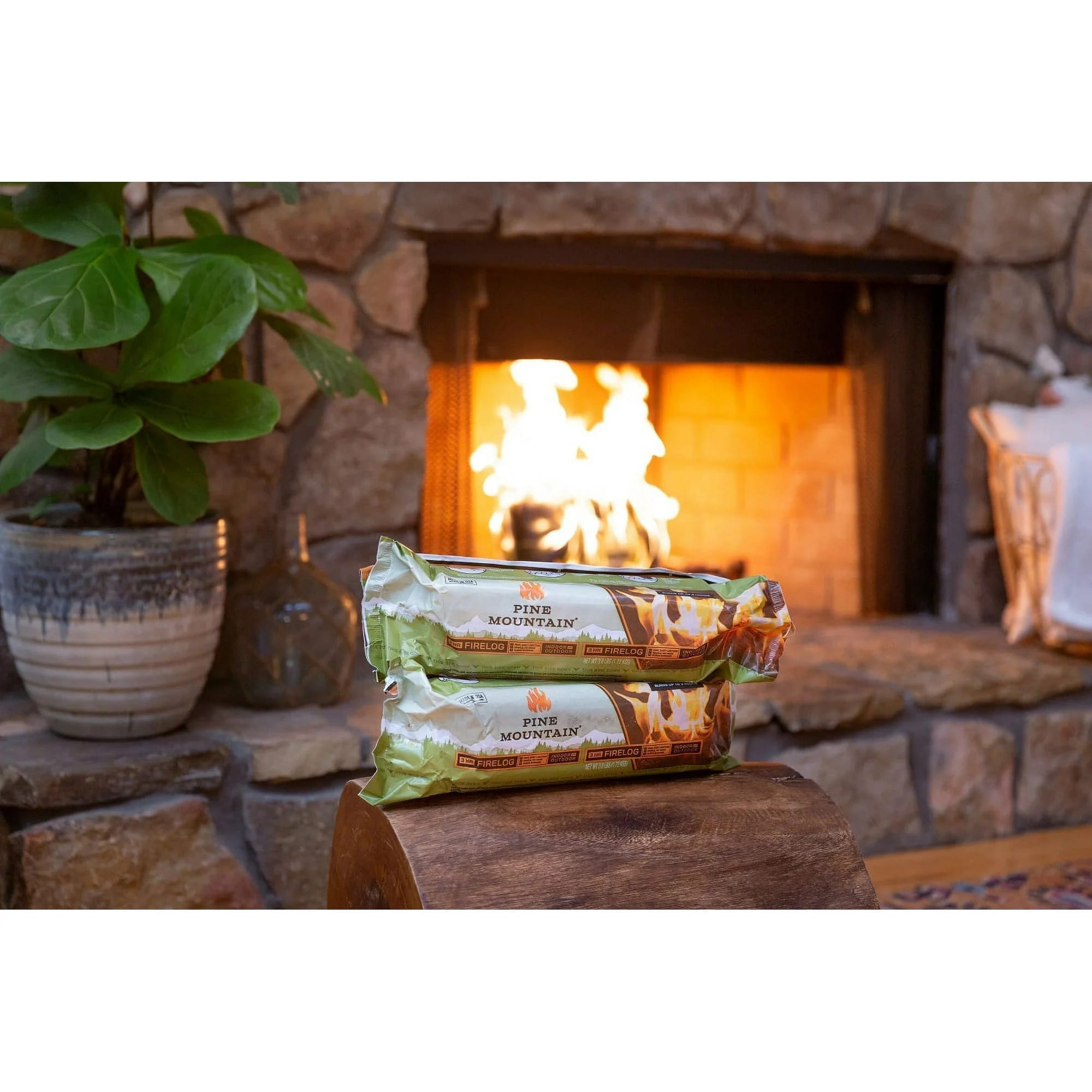 pine mountain traditional 3 hour firelogs, 6 pack