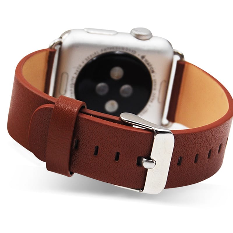 Apple Watch Band Coffee for Apple Watch 38mm 40mm 41mm or 42 44 45mm Replacement Strap for Series 7 6 5 4 3 2 1