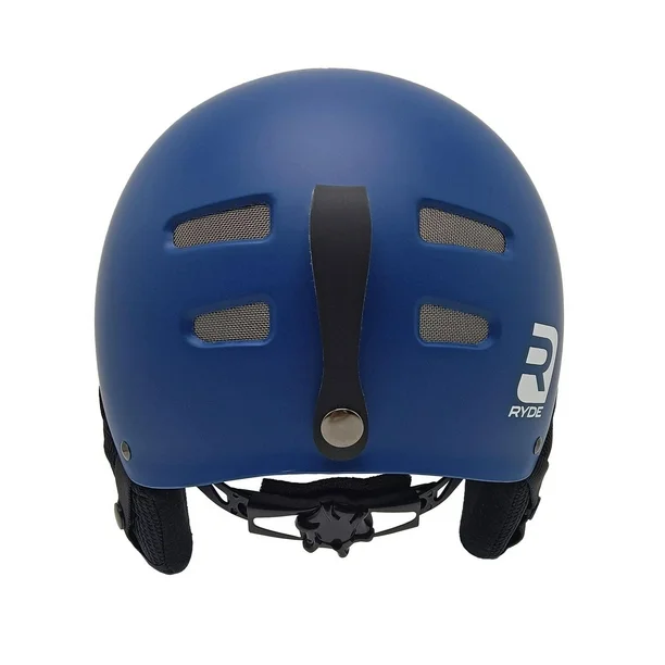 ryde snow helmet boys 8+ blue by stoneridge cycle
