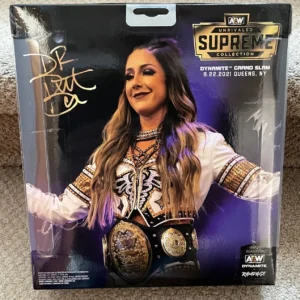 aew unrivaled supreme collection "dr britt baker" (13 pieces) 7" action figure