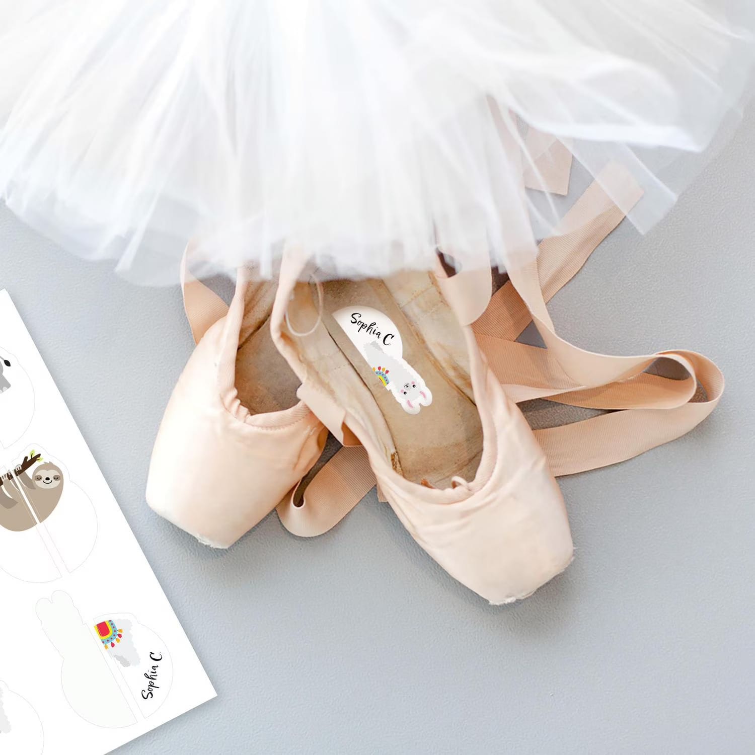 avery with mabel's labels shoe labels critters 1