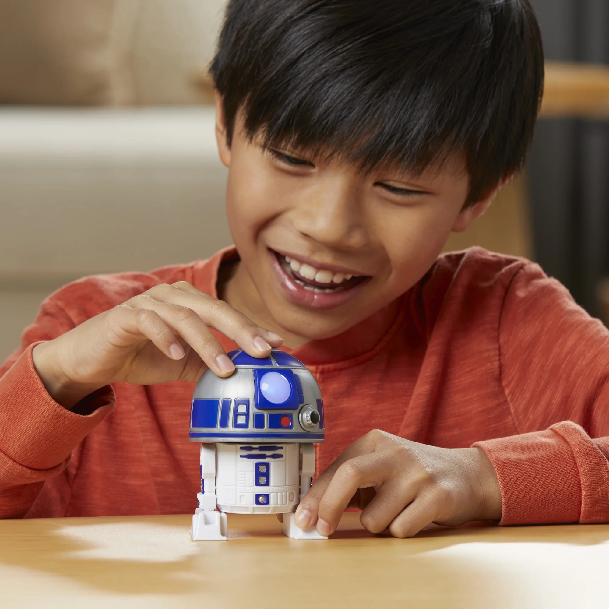 star wars droidables r2 d2, star wars electronic action figure, interactive toys (4")