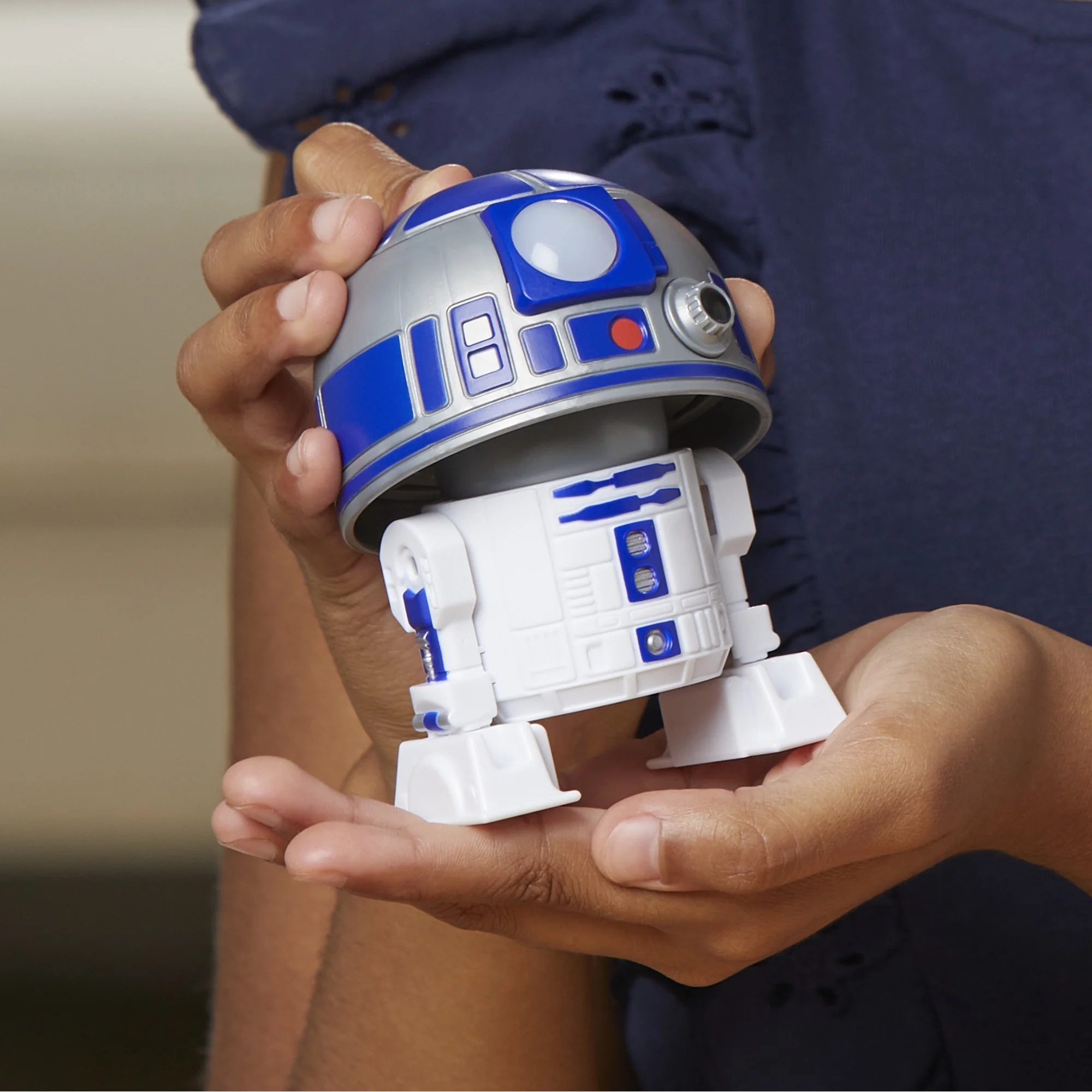 star wars droidables r2 d2, star wars electronic action figure, interactive toys (4")