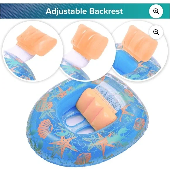 swimschool babyboat with adjustable pillow support 6 24 months, green