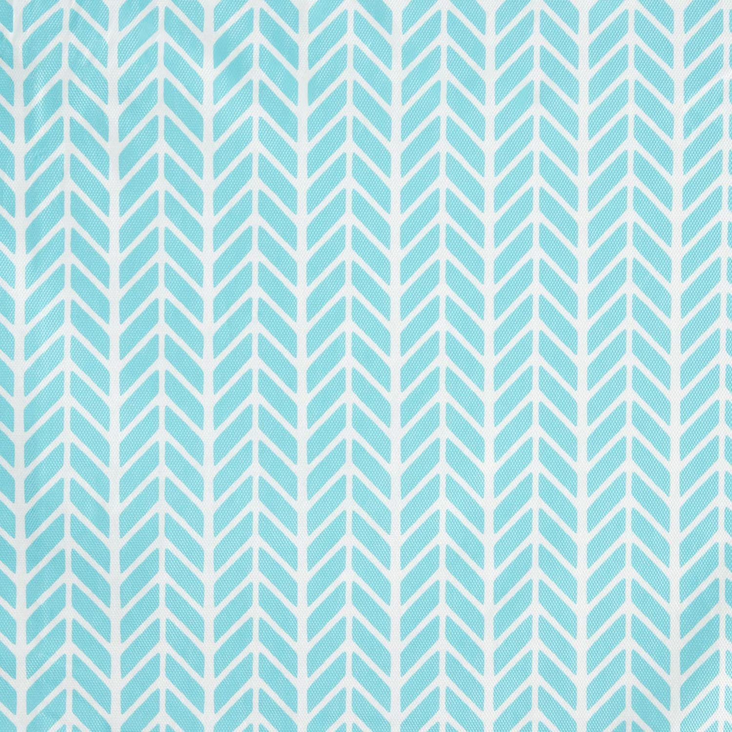 home trends herringbone peva tablecloth, 52" x 70" 100% peva vinyl