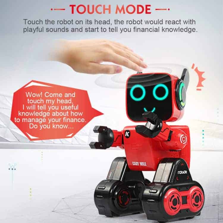 jjr/c r4 cady wile 2.4ghz intelligent remote control robo advisor (red)