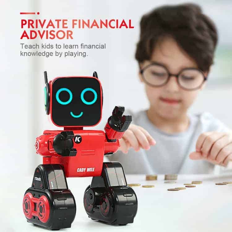 jjr/c r4 cady wile 2.4ghz intelligent remote control robo advisor (red)
