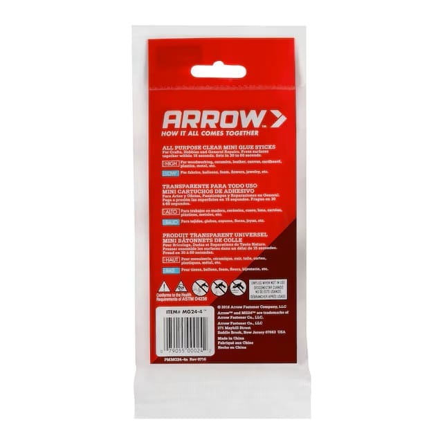 arrow 24 pack 4 in l 0.3125 in dia