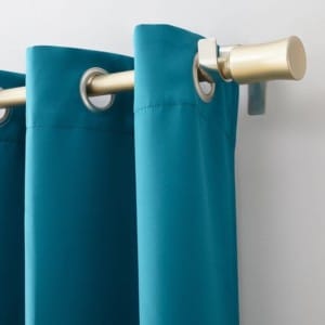 mainstays blackout energy efficient grommet single curtain panel