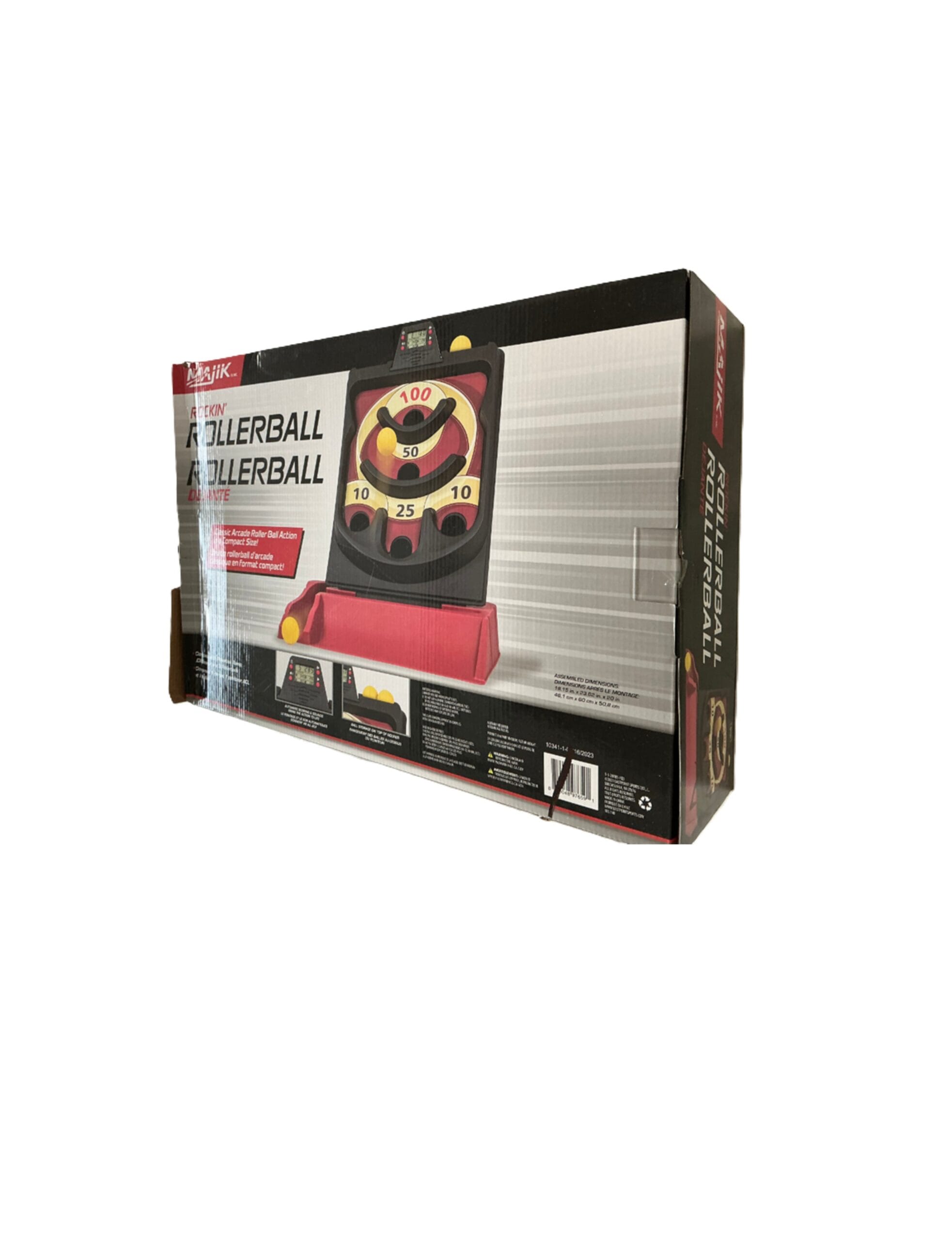 majik rockin' rollerball game, electronic scoring and sound