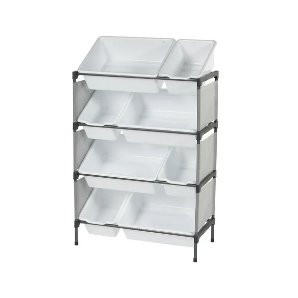 mainstays kids 8 bin toy organizer