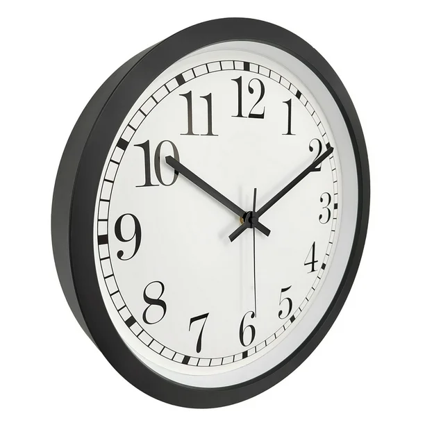 hometrends 14'' wall clock, 14'' diameter