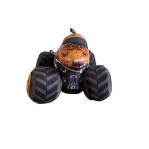 hot wheels monster truck, tiger shark, car plush 7"