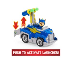 paw patrol: rescue knights transforming car with chase action figure