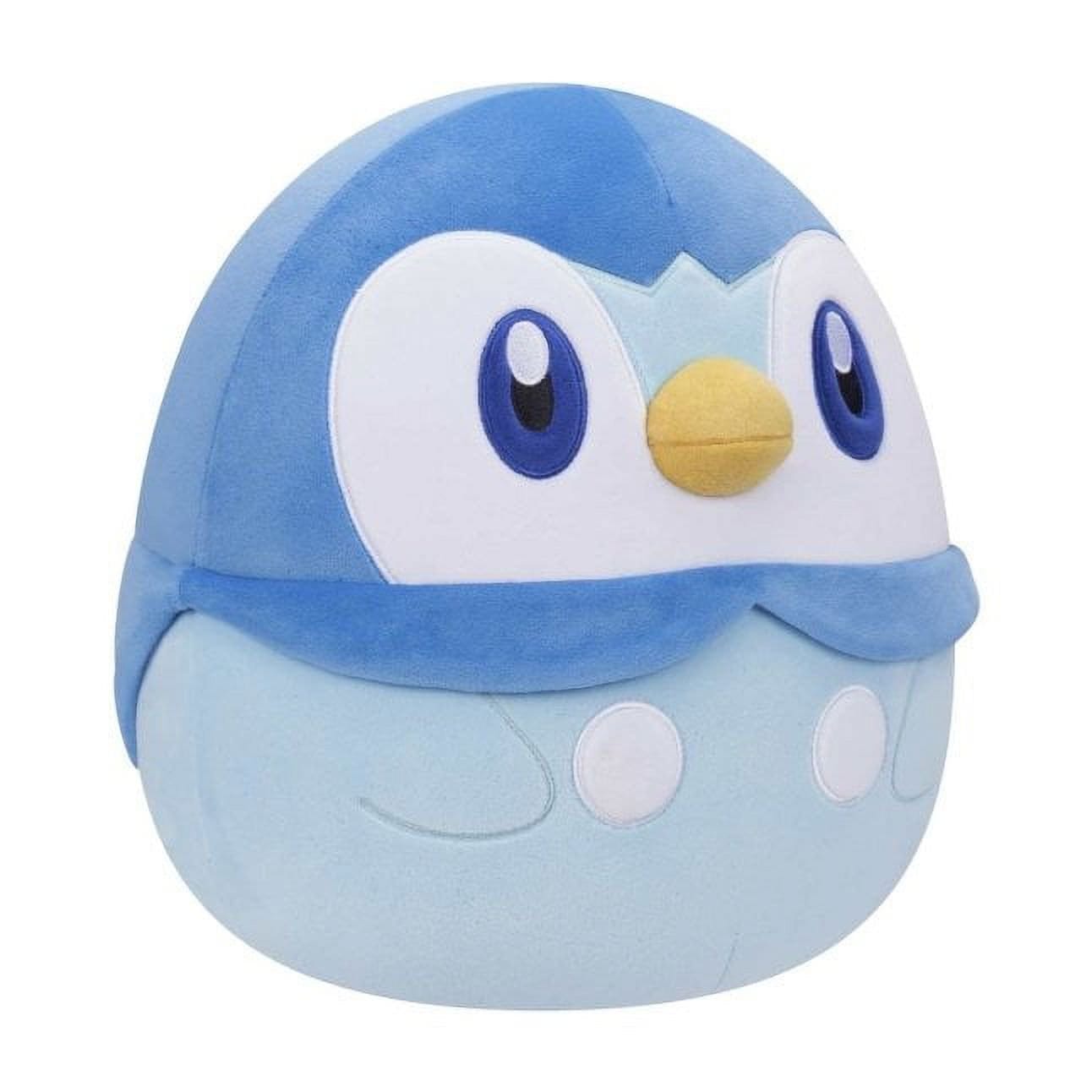 official pokémon center exclusive piplup squishmallow with logo 12 inch plush toy