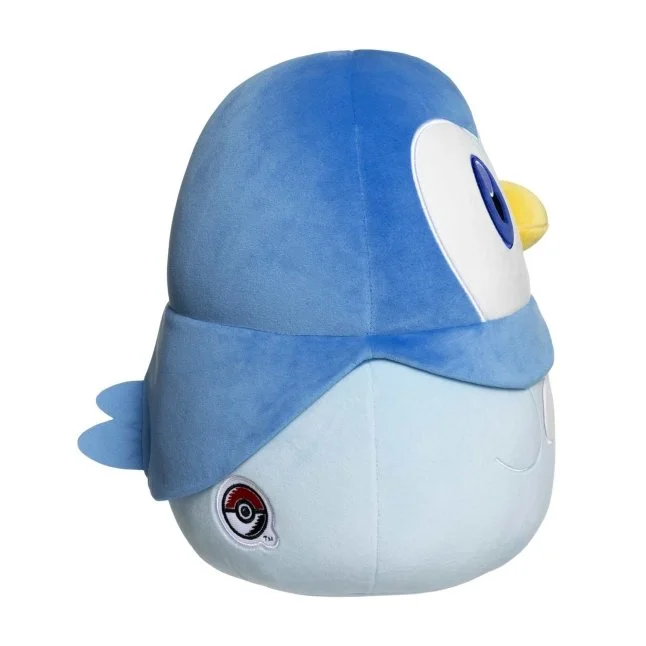 official pokémon center exclusive piplup squishmallow with logo 12 inch plush toy