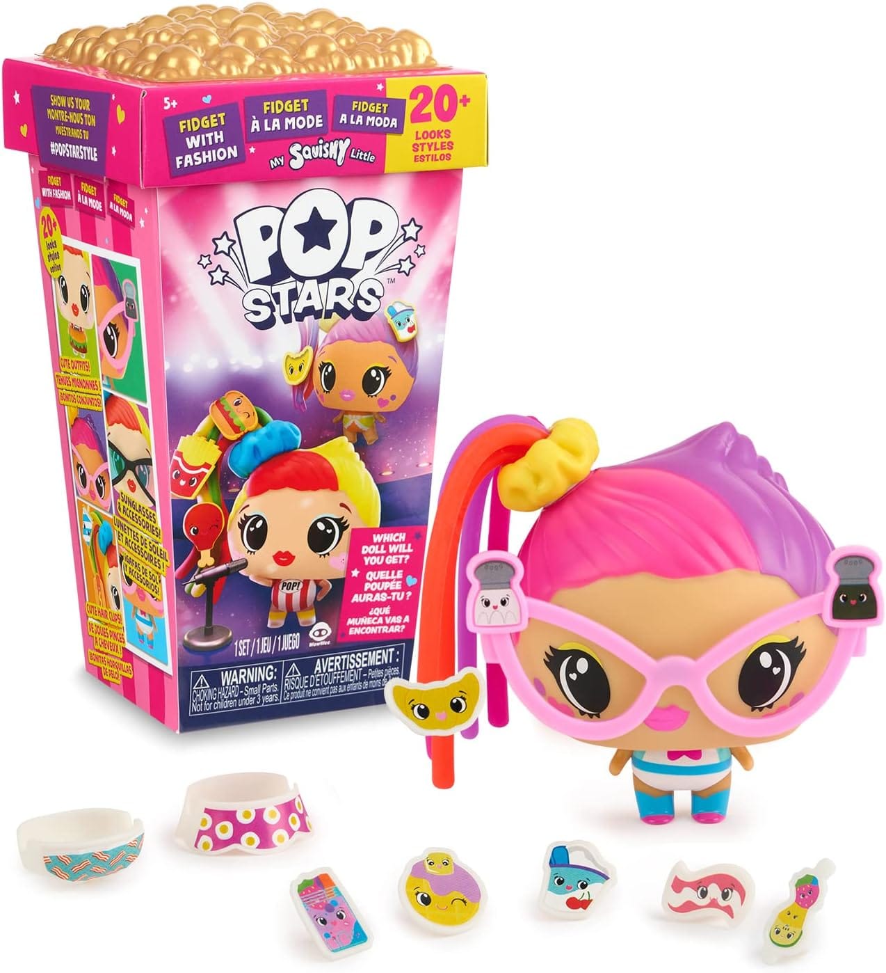 my squishy little pop stars by wowwee (pink)