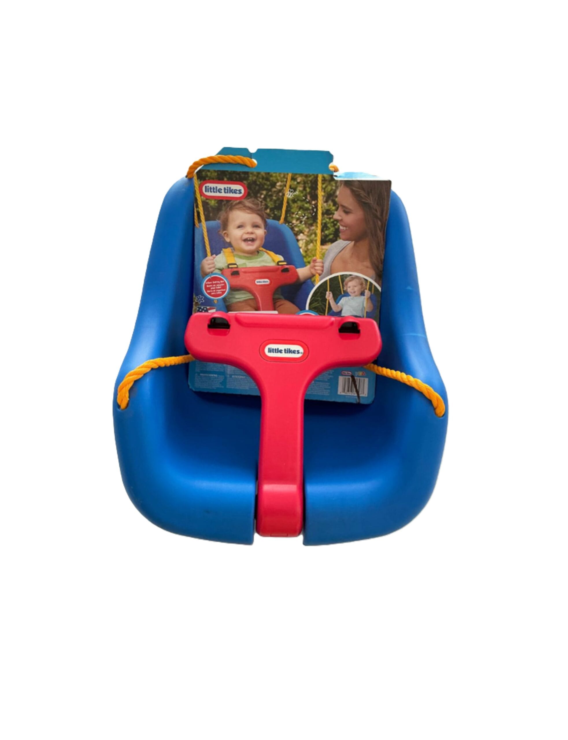 little tikes 2 in 1 blue snug n secure swing