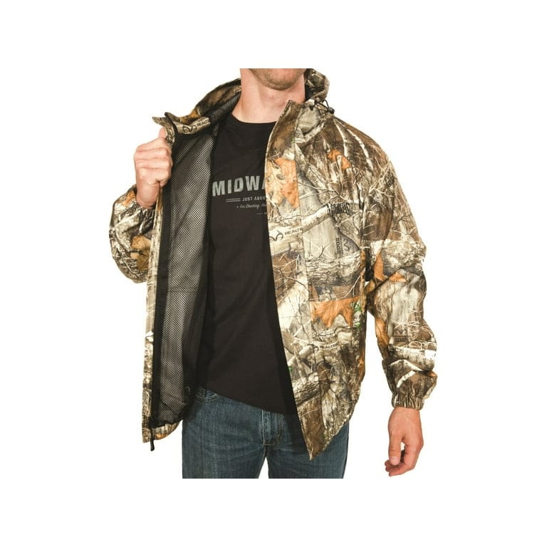 MidwayUSA Men's Cold Bay Waterproof Rain Jacket Realtree EDGE Camo Medium - Image 5
