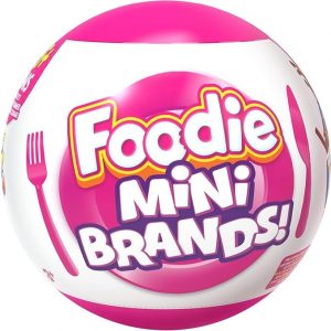 ZURU - 5 Surprise - Mini Brands - Foodie S1 - Collectible Miniatures