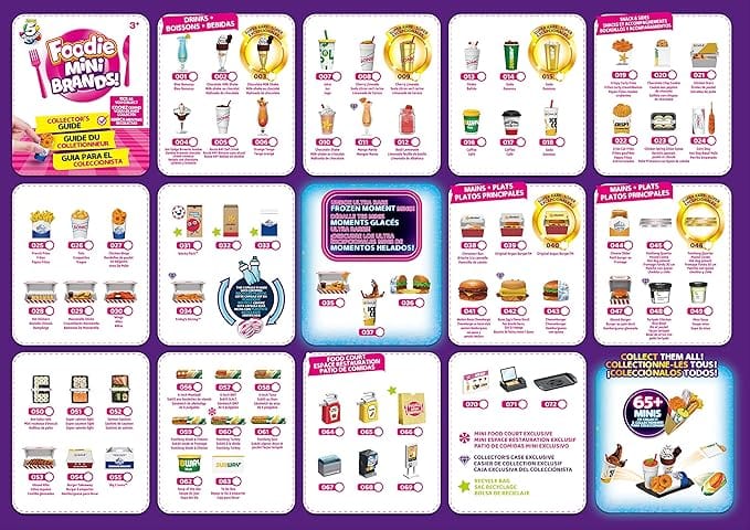 ZURU - 5 Surprise - Mini Brands - Foodie S1 - Collectible Miniatures - Image 3