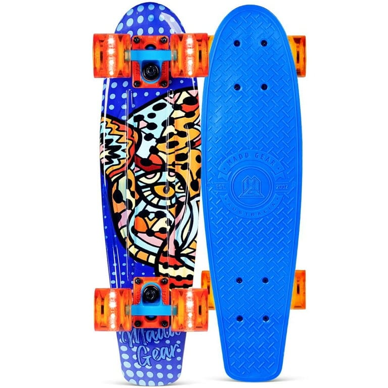 Madd Gear 22" Retro Beginner Skateboard Mini Cruiser- 62 mm Wheels Beginner Penny Style Board - Image 2