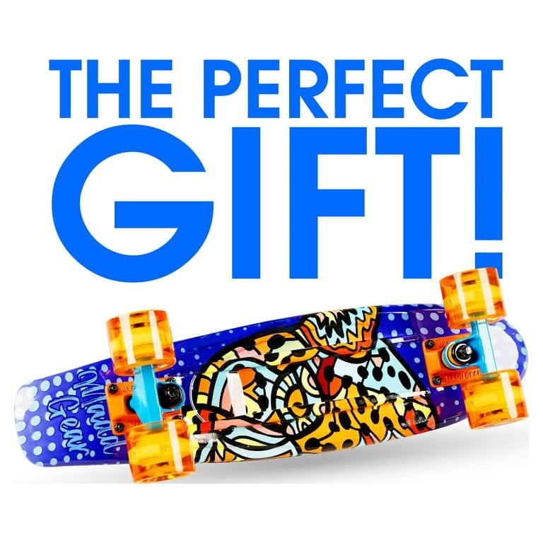 Madd Gear 22" Retro Beginner Skateboard Mini Cruiser- 62 mm Wheels Beginner Penny Style Board - Image 8