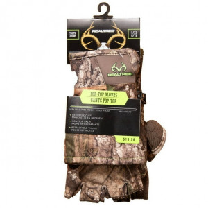 realtree apx youth pop top gloves
