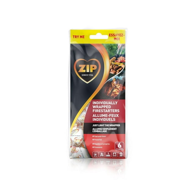 New Arrivals zip individual wrapped firestarters 6s