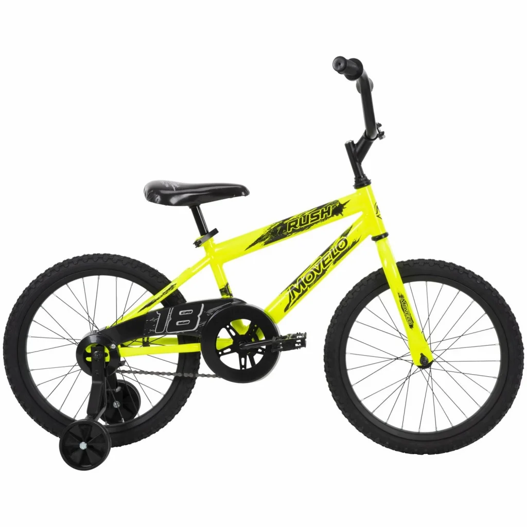New Arrivals movelo rush 18” boys bike, yellow