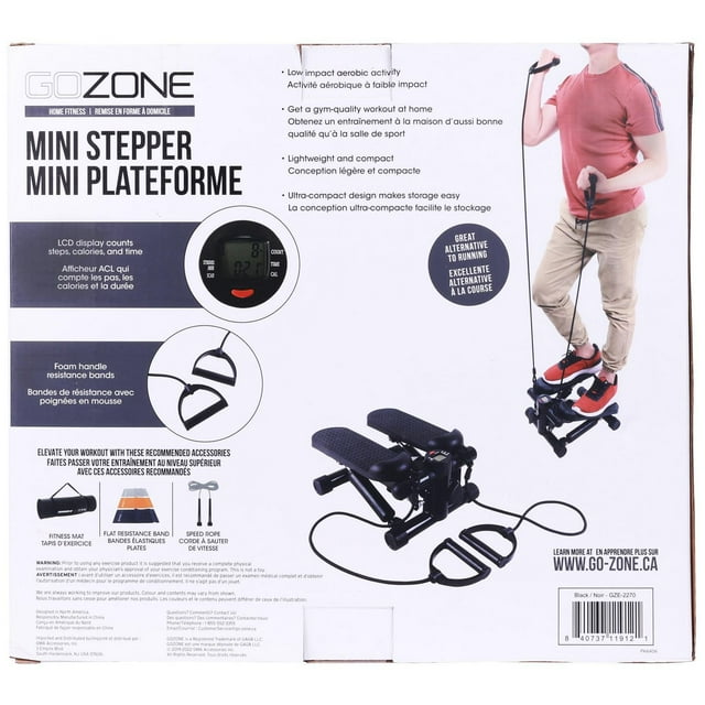 gozone mini stepper – black gozone mini stepper – black