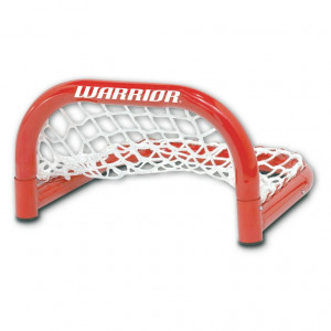 warrior metal skill / pond hockey net 12" x 10" x 6" red