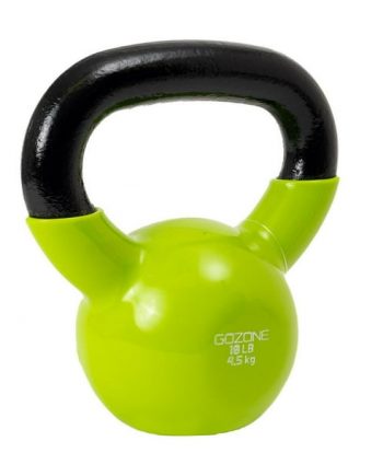 gozone vinyl dipped cast iron kettlebell