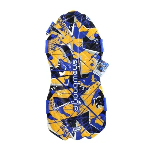 wham o snow boogie 50 inch, 2 person 3d molded snow sled (royal/blue)