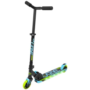 madd gear carve flight light up scooter blue lime