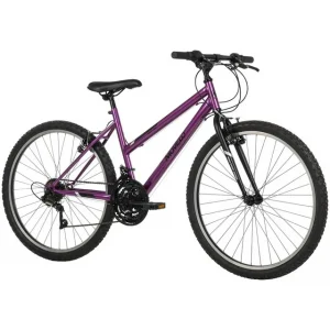 movelo algonquin 26 inch mountain bike for women, 18 speed, magenta