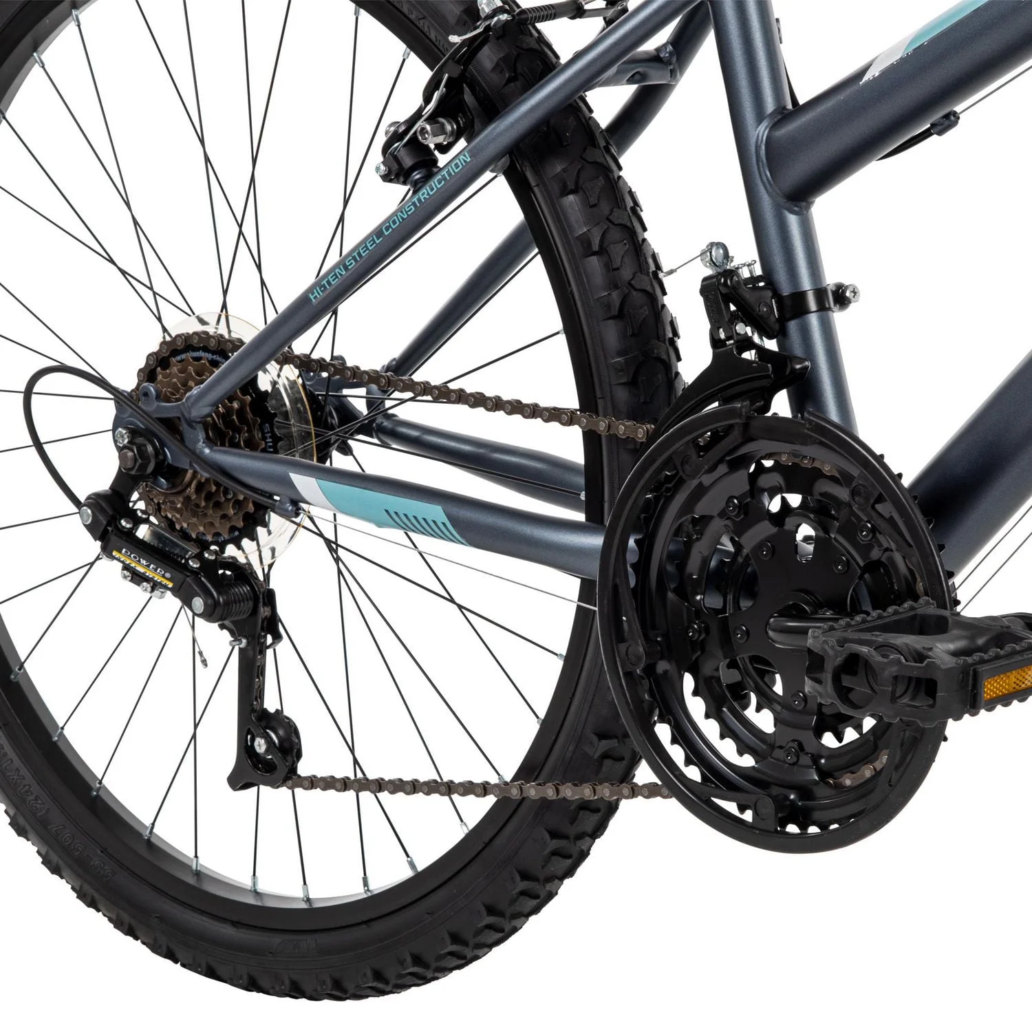 movelo algonquin 24 inch mountain bike for girls, 18 speed, grey/blue movelo algonquin 24 inch mountain bike for girls, 18 speed, grey/blue