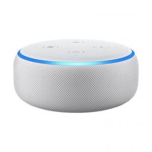 amazon echo dot 3rd generation smart speaker with alexa sandstone