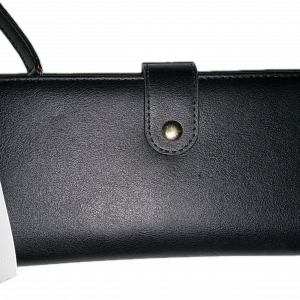 time & tru samara slim two fold wallet black