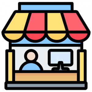 Vender seller icon